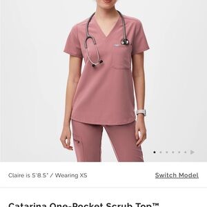 Figs Women's Mauve set